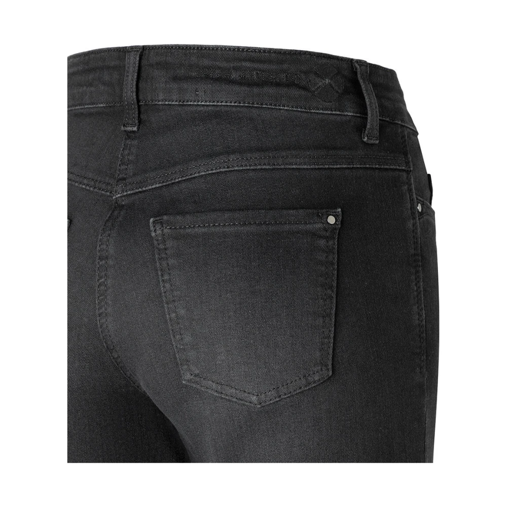 MAC Wide Leg Denim Dream Jeans Black Dames