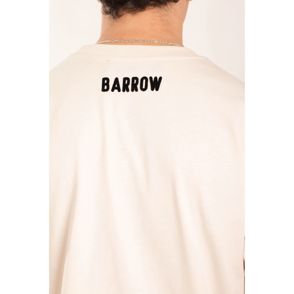 Barrow T-shirt met berenprint Black Heren