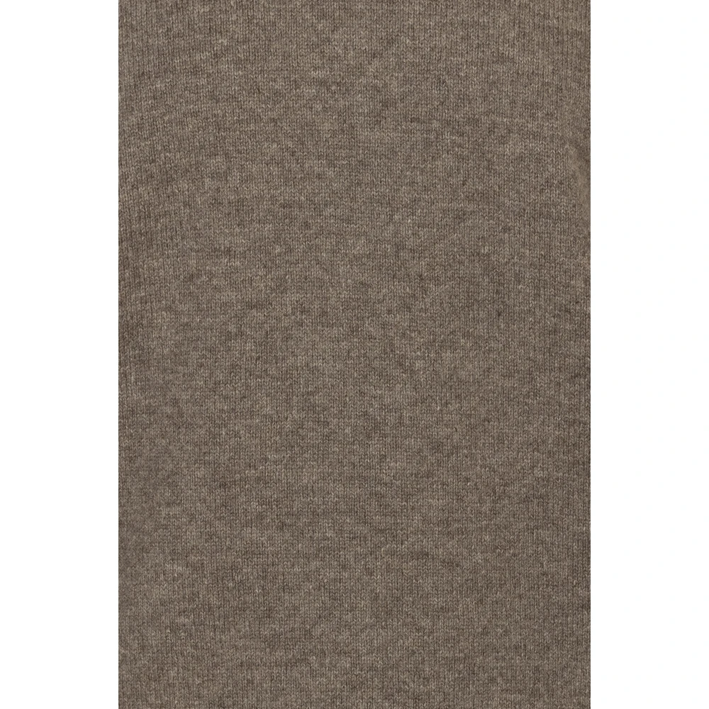 Gran Sasso Bruine Sweater Paricollo ML Brown Heren