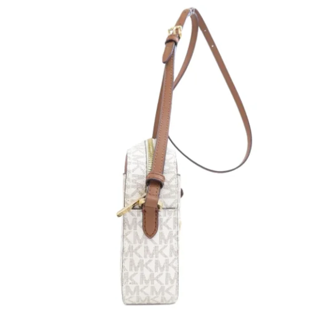 Michael Kors Pre-owned Plastic shoulder-bags White Dames