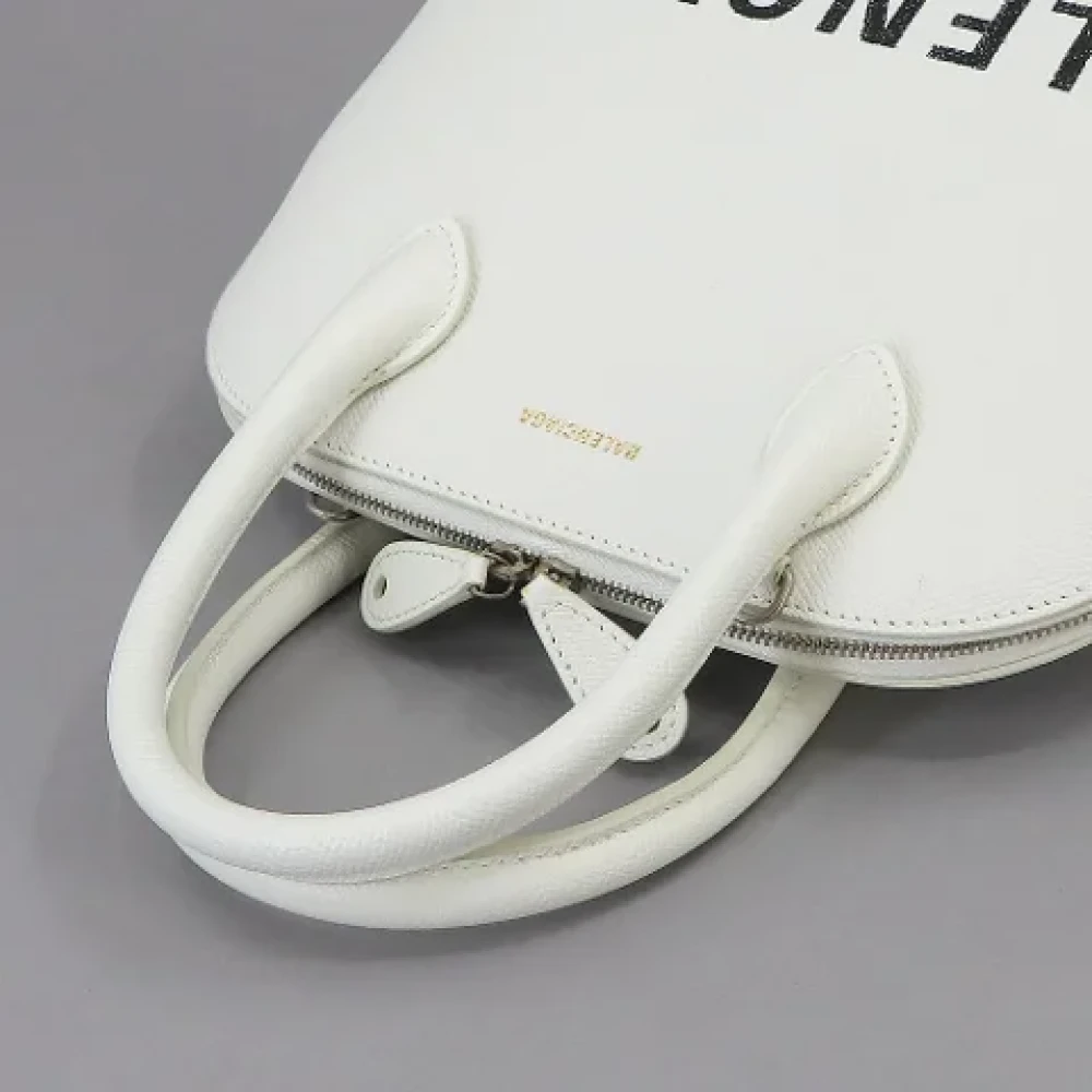 Balenciaga Vintage Pre-owned Leather balenciaga-bags White Dames