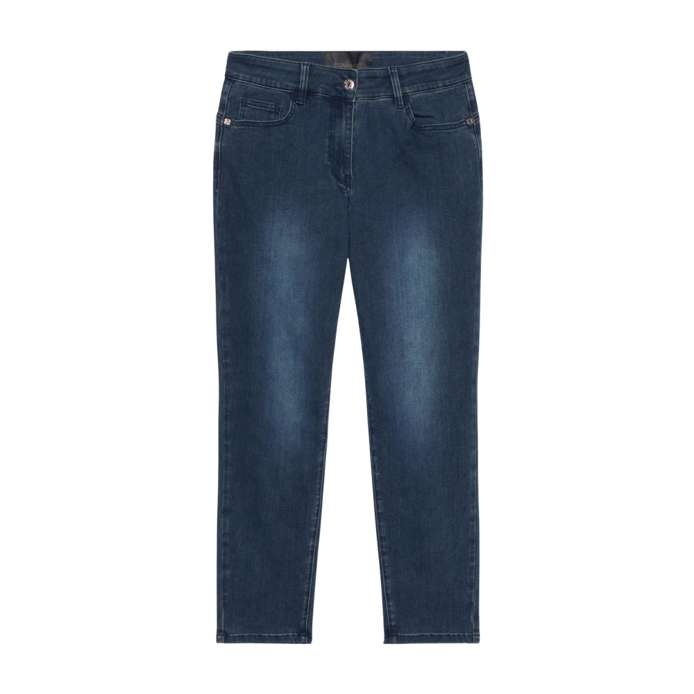 Elena Mirò Denim Power Stretch Jeggings Blue Dames