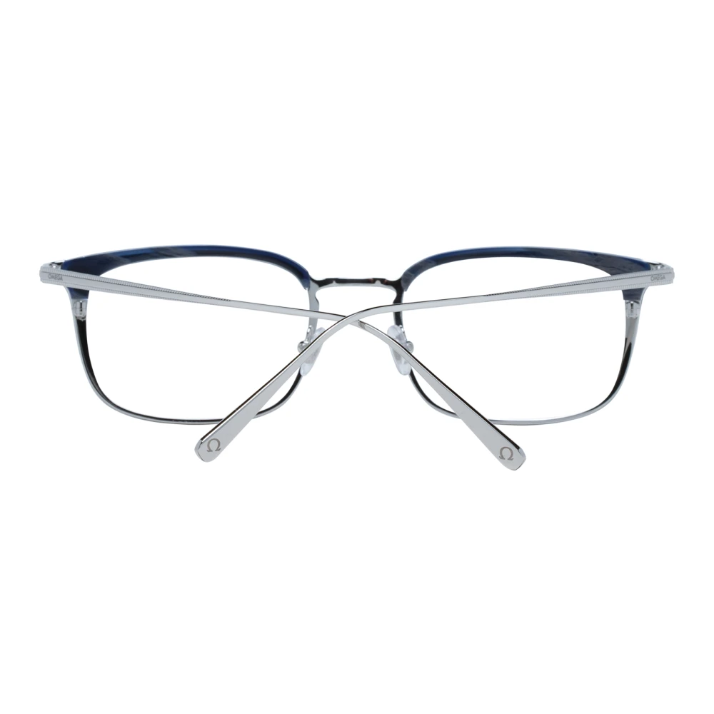 Omega Zilveren Heren Optische Brillen Gray Heren