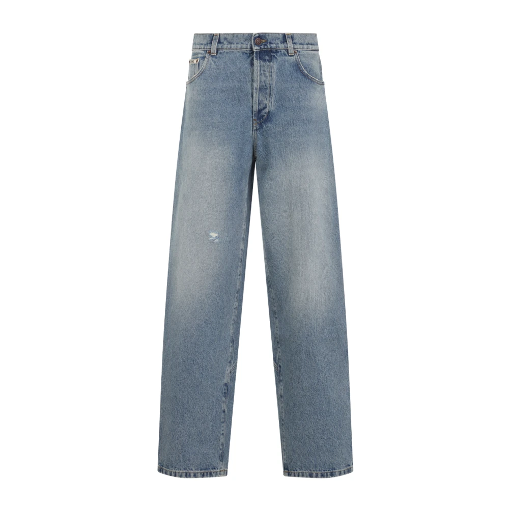 Moschino Donna Blu Straight Jeans