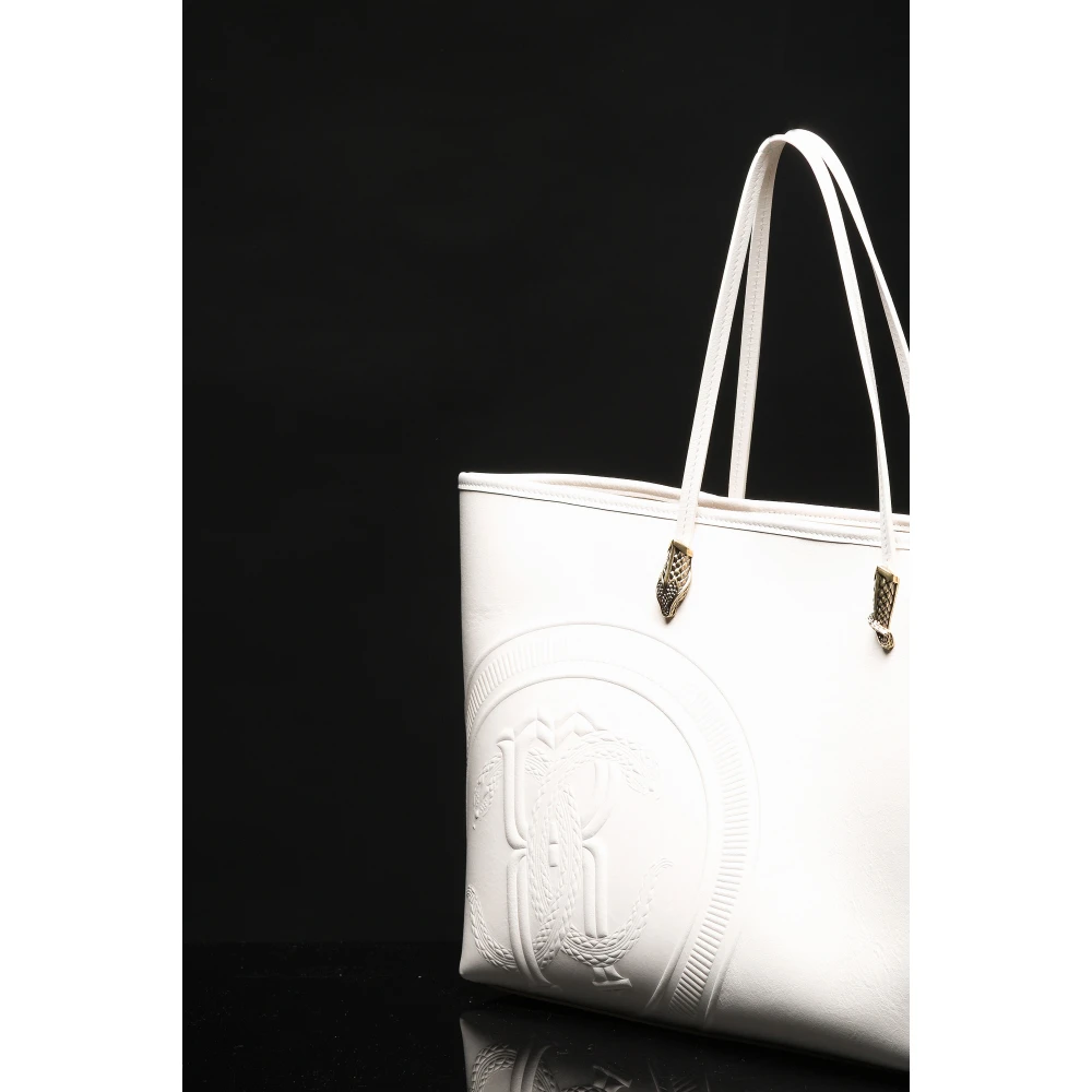 Roberto Cavalli Shopping Handtas White Dames