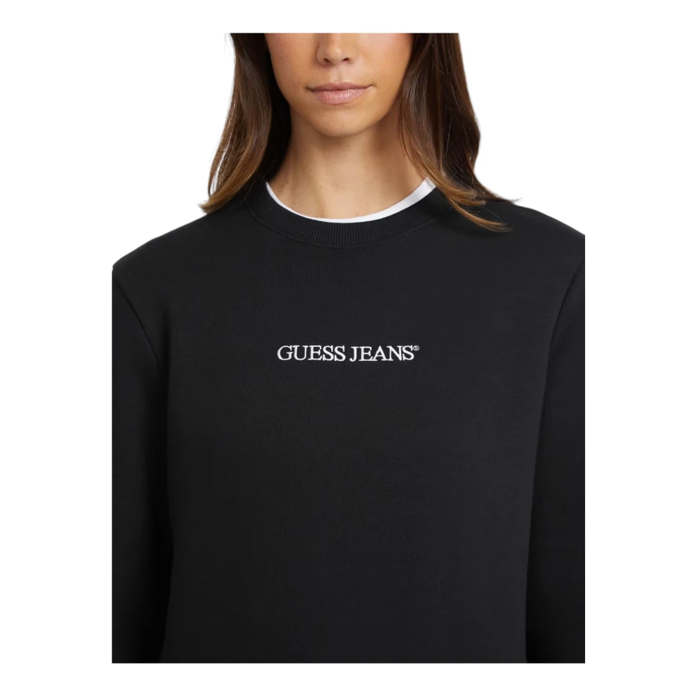 Guess Stijlvolle hoodies voor vrouwen Black Dames