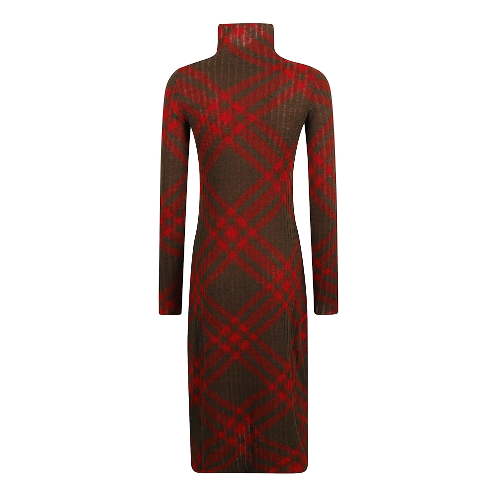 Burberry Elegante Jurken Collectie Red Dames
