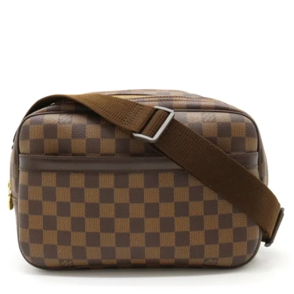 Louis Vuitton Vintage Pre-owned Plastic louis-vuitton-bags Brown Dames