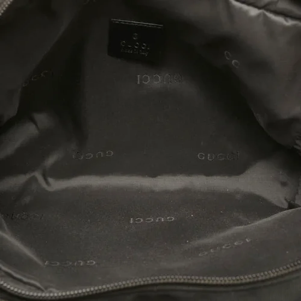Gucci Vintage Pre-owned Canvas gucci-bags Black Dames