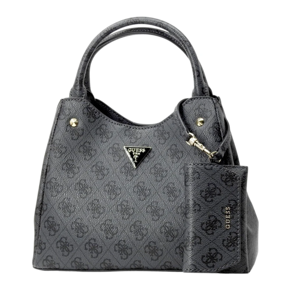 Guess Donna Grigio Donne, Borsa A Mano, Borsa Tote “Lorella Logo Girlfriend”, - Immagine 2
