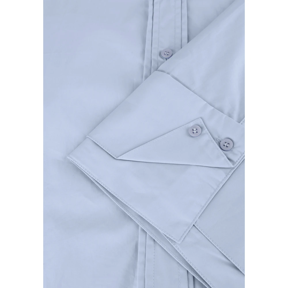NEO NOIR Elegante Poplin Blouse Blue Dames