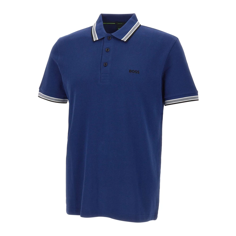 Hugo Men's Blue Polo Shirts, L, Paddy