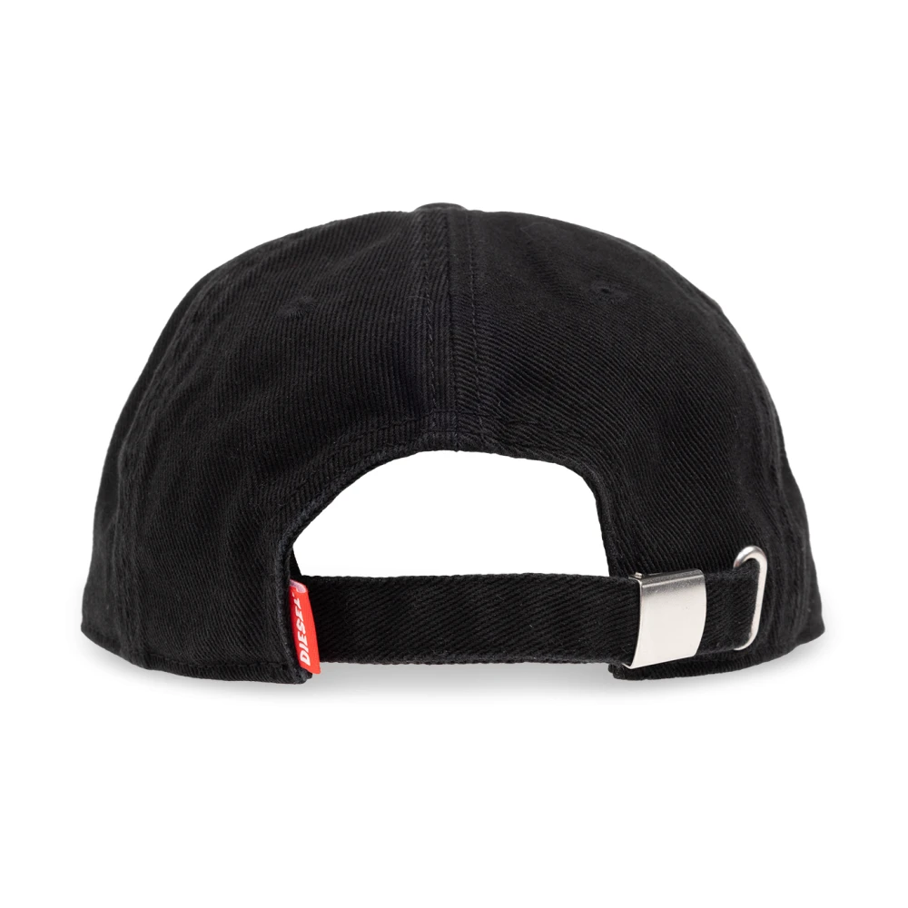 Diesel Corry-Div-Wash baseball ap Black Heren