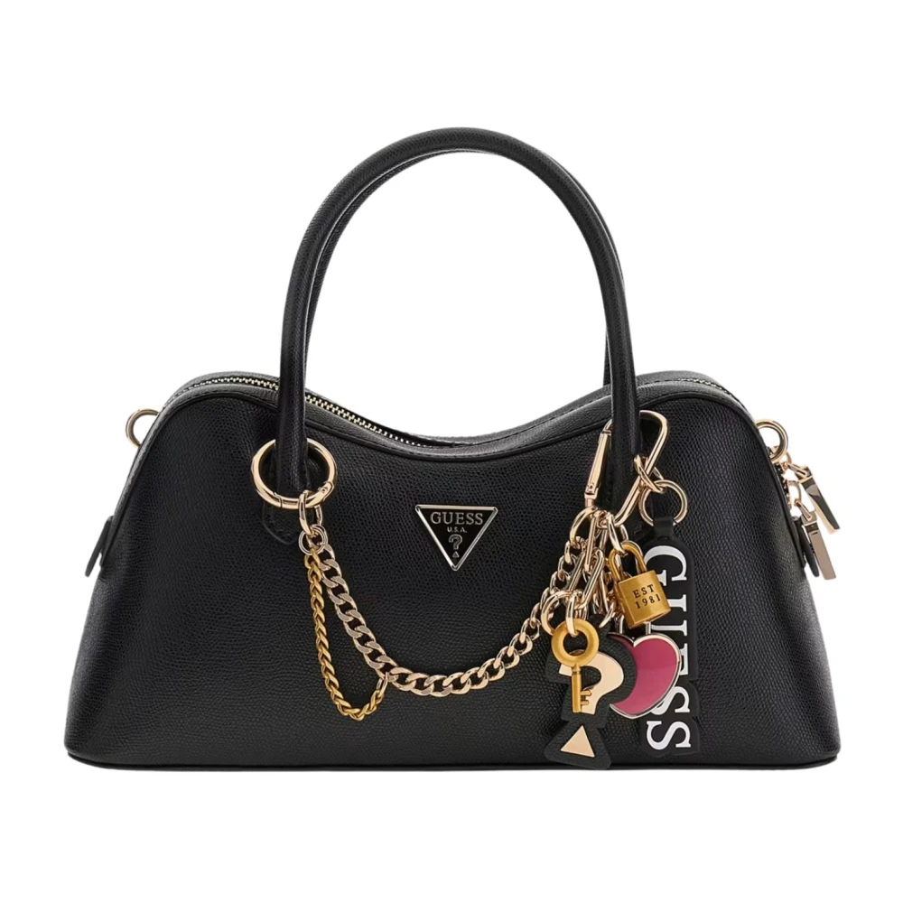 Guess Black Brooke Hobo - Female - Handbags - One Size - Bags