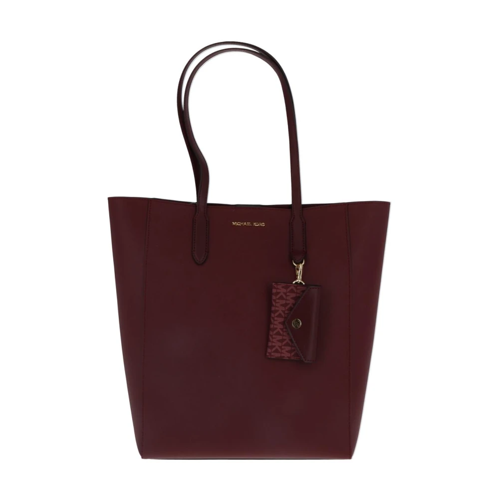 Michael Kors Women's Red Shopping Bags, One Size, Jet Set Large Tote