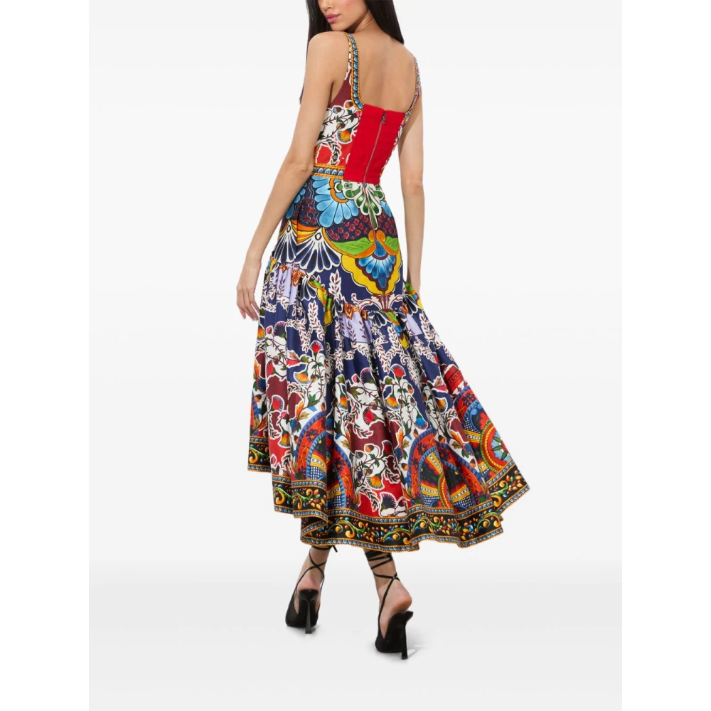 alice + olivia Mouwloze jurk met rits aan de achterkant in meerkleurig Multicolor Dames
