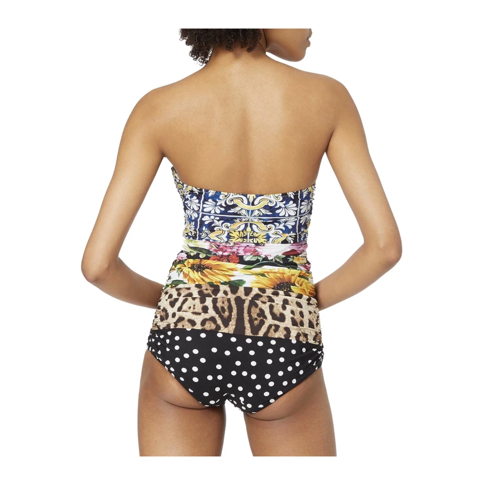 Dolce & Gabbana Gestreepte Badpak Multicolor Dames