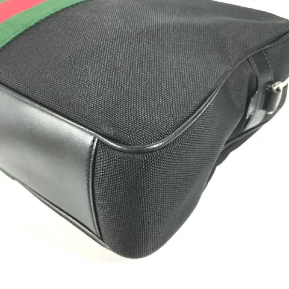 Gucci Vintage Pre-owned Leather gucci-bags Black Dames