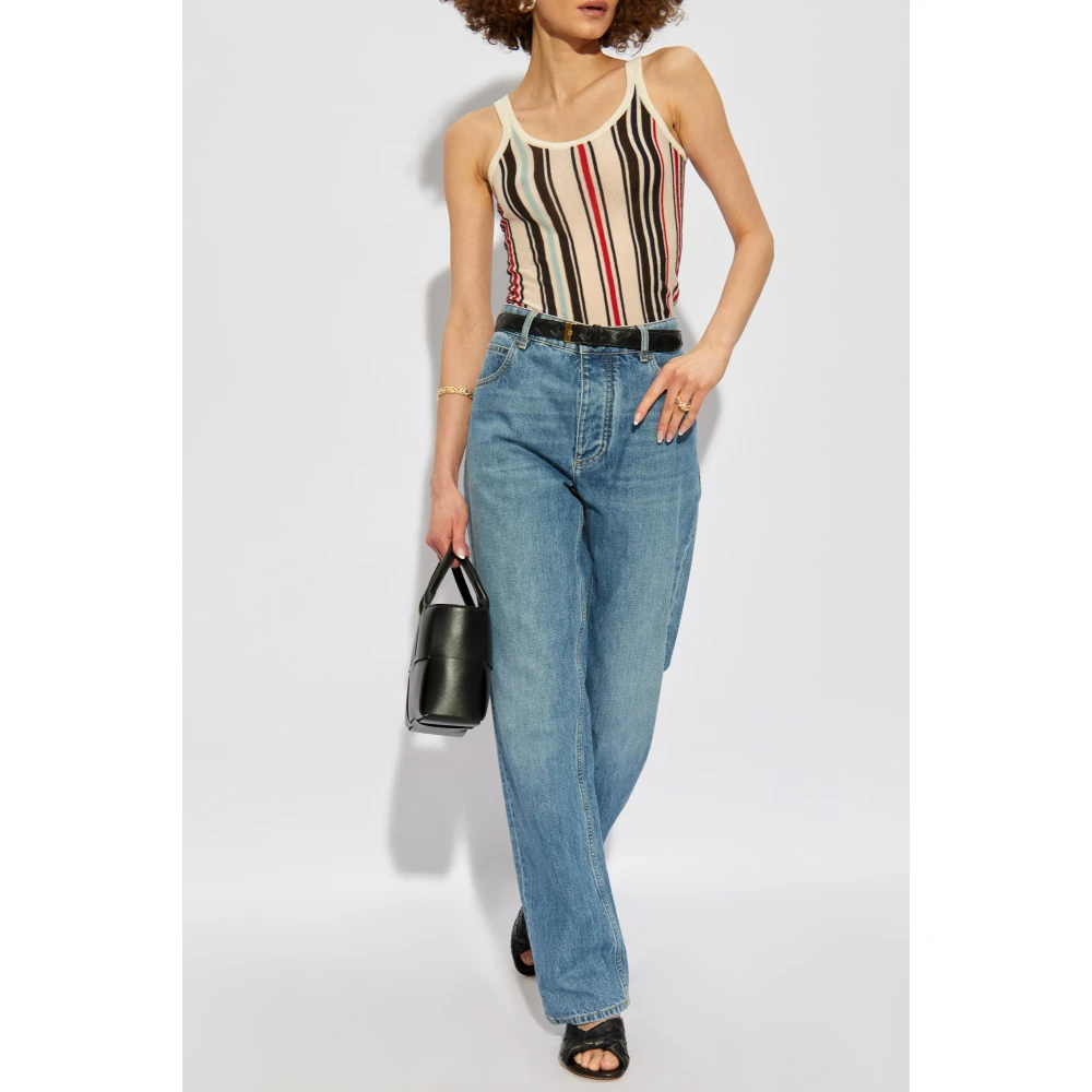 Bottega Veneta Gestreept patroon top Multicolor Dames