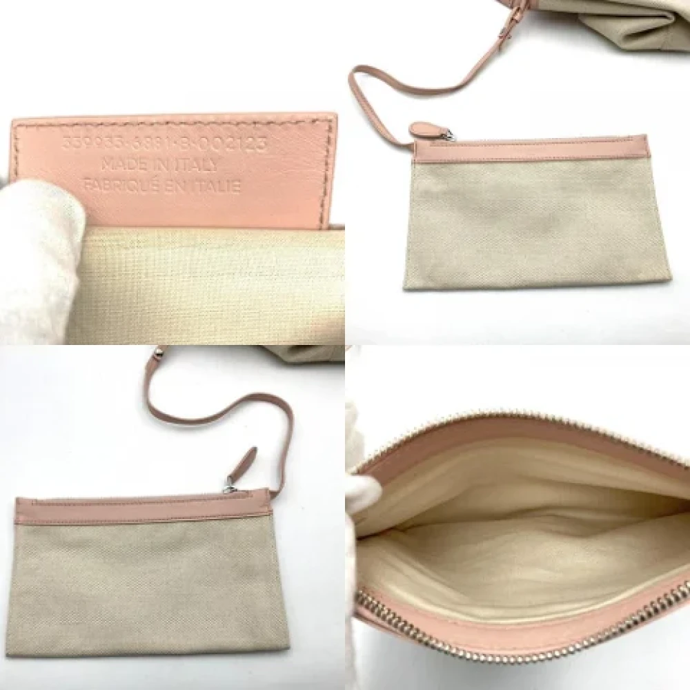 Balenciaga Vintage Pre-owned Canvas handbags Pink Dames