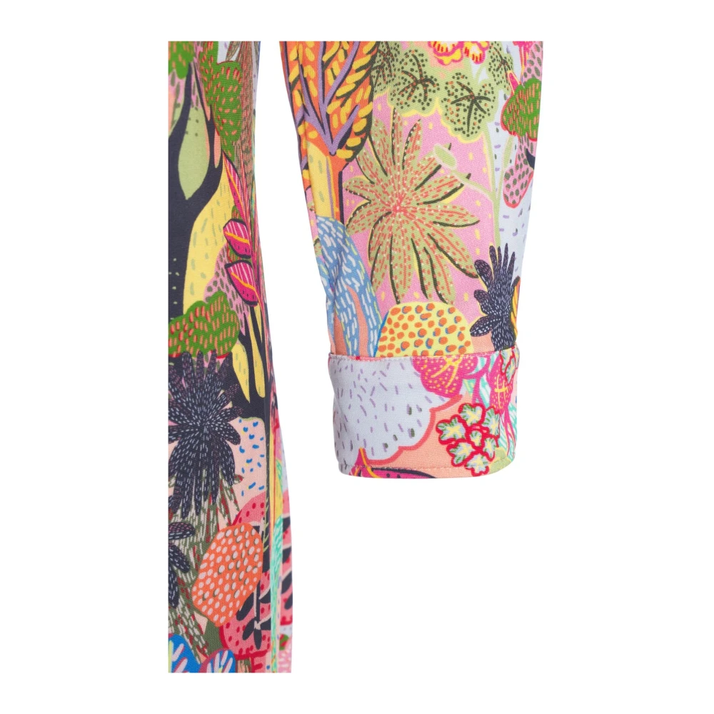 Himon's Multicolor Overhemdjurk met Overhemdkraag Multicolor Dames