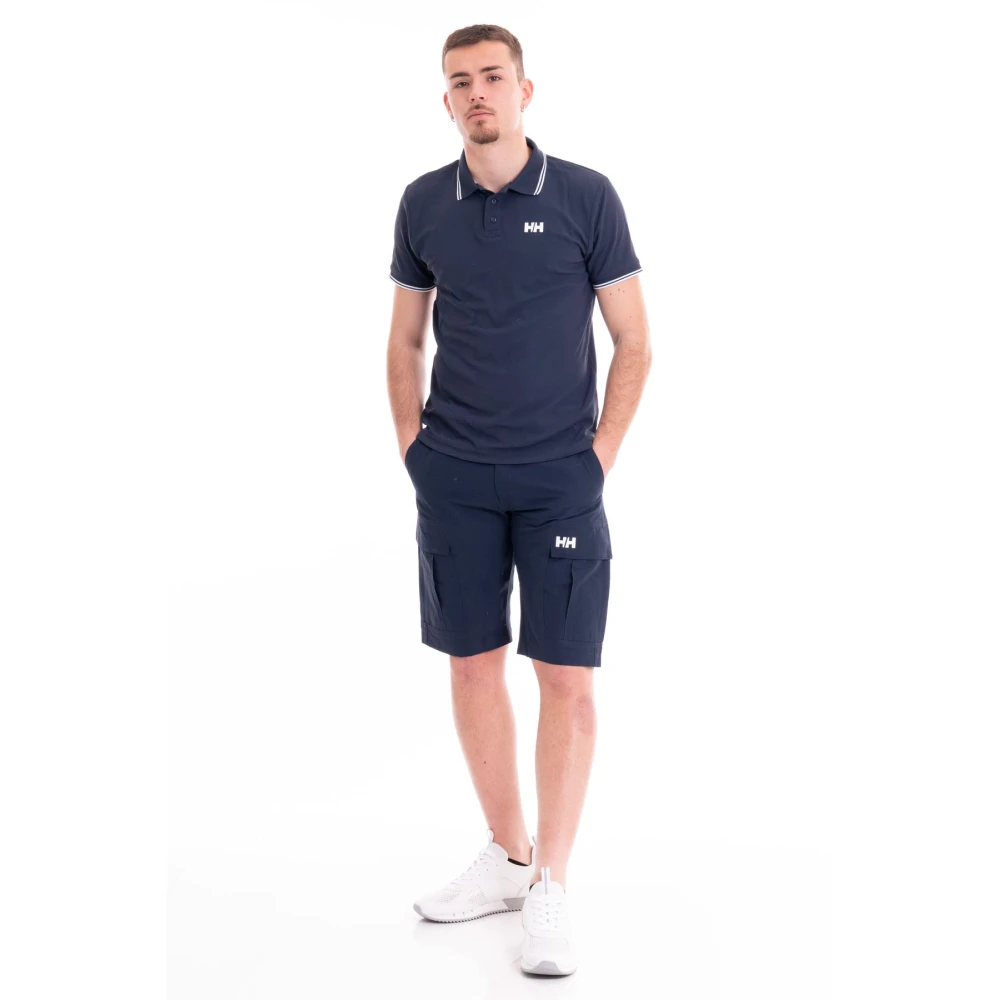 Helly Hansen Heren Polo Shirt in Klassieke Stijl Blue Heren