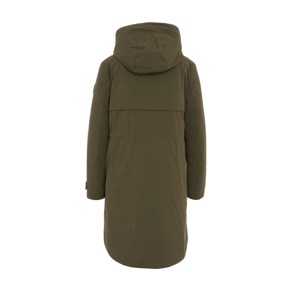 Woolrich Groene Winterjas voor Dames Green Dames