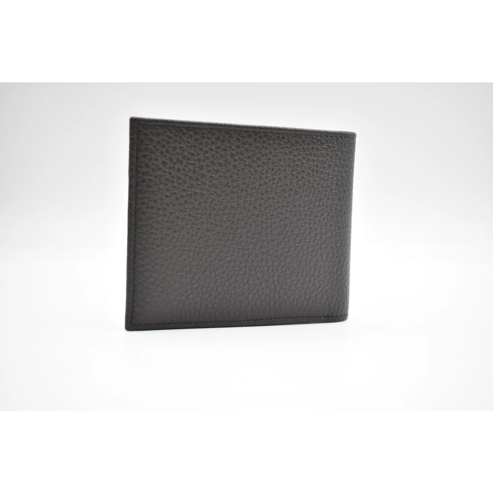 Orciani Multicolor Leren Portemonnee met Muntvak Black Dames