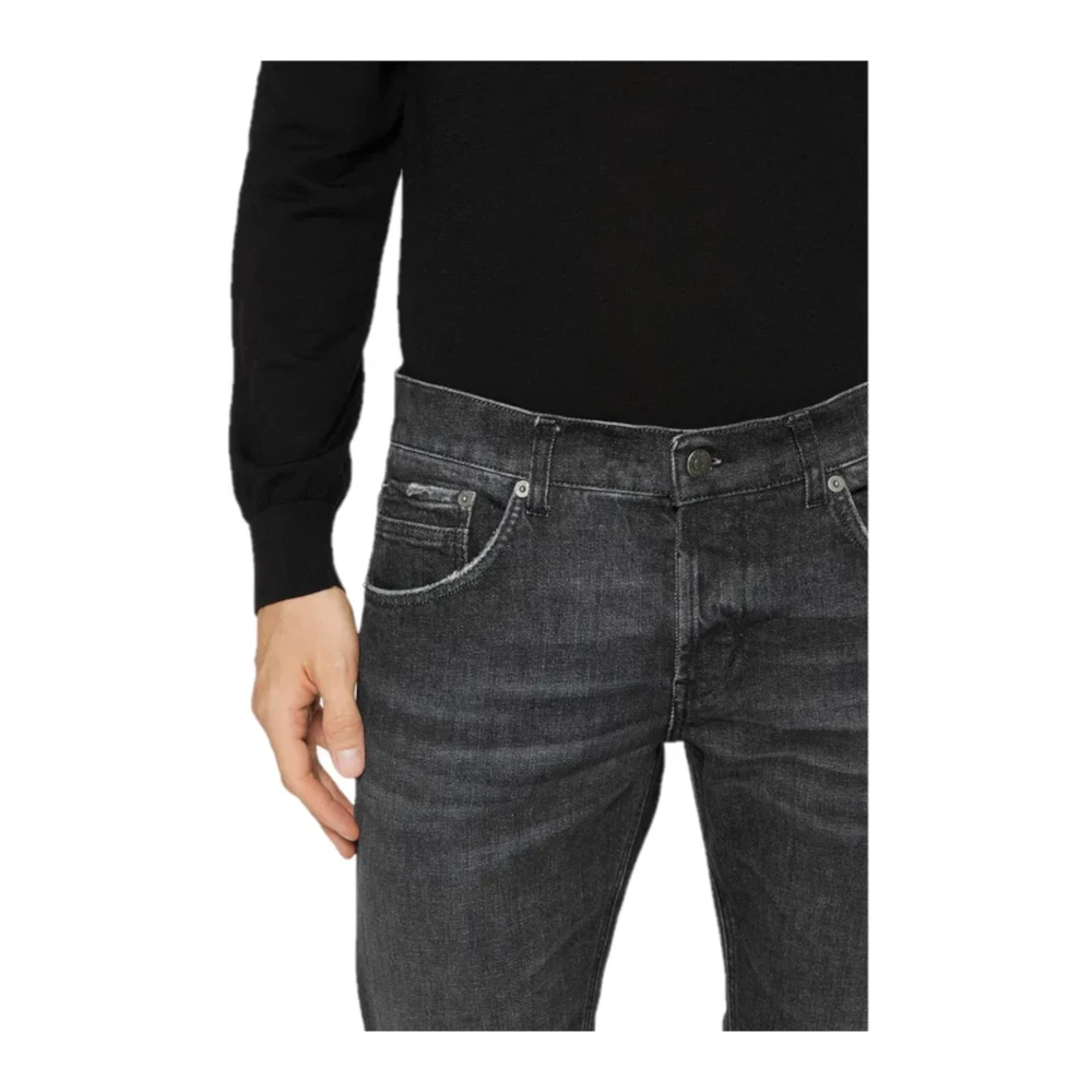Dondup Zwarte Broek George Black Heren