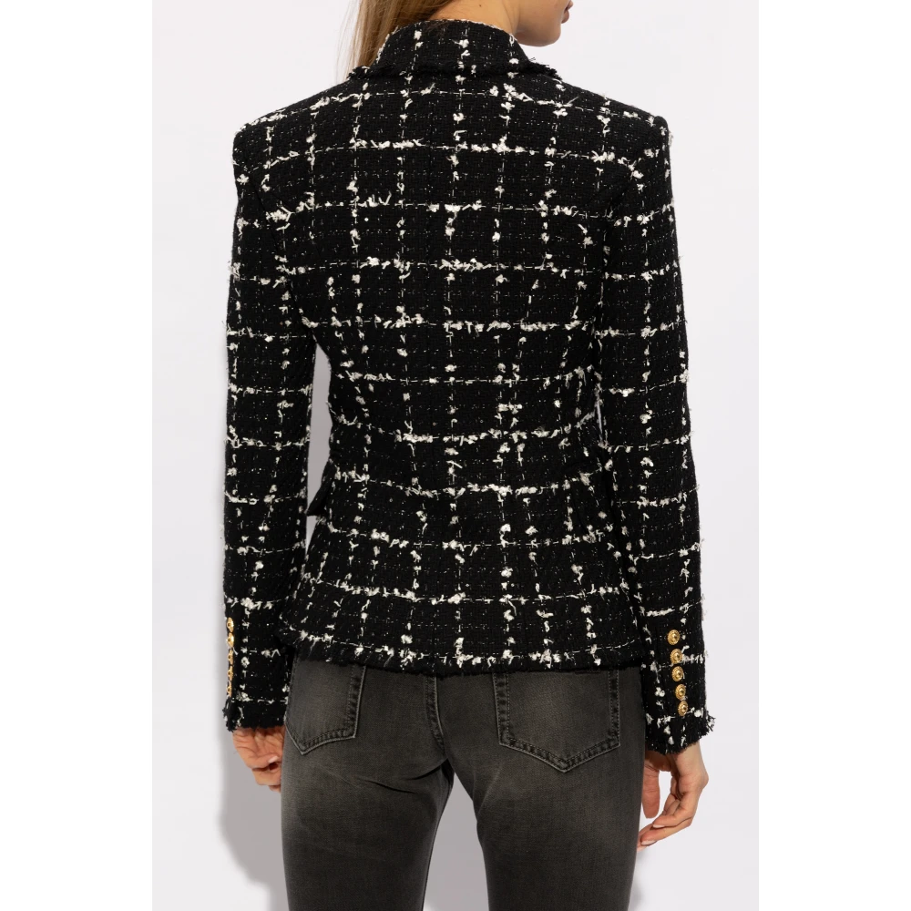 Balmain Tweed blazer Black Dames