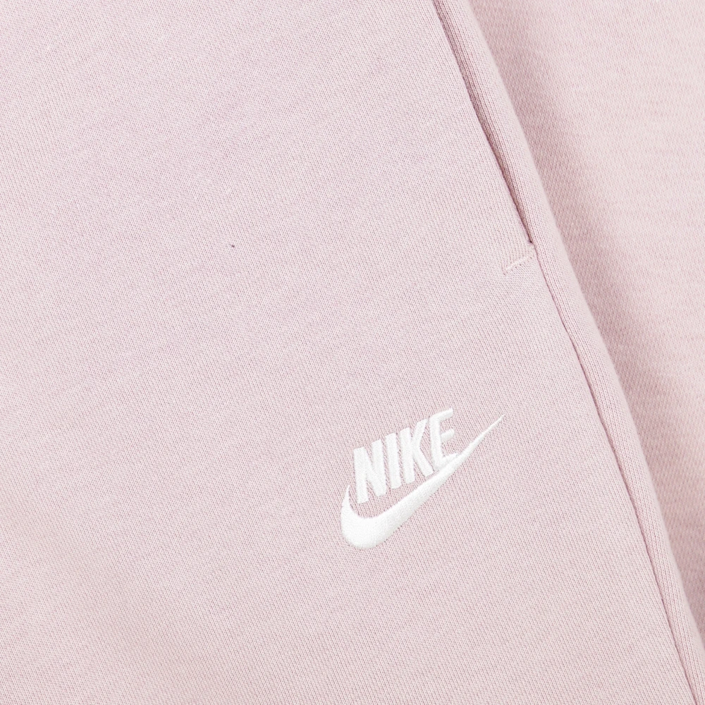 Nike Essentiële Fleece Trainingspak Broek Pink Dames