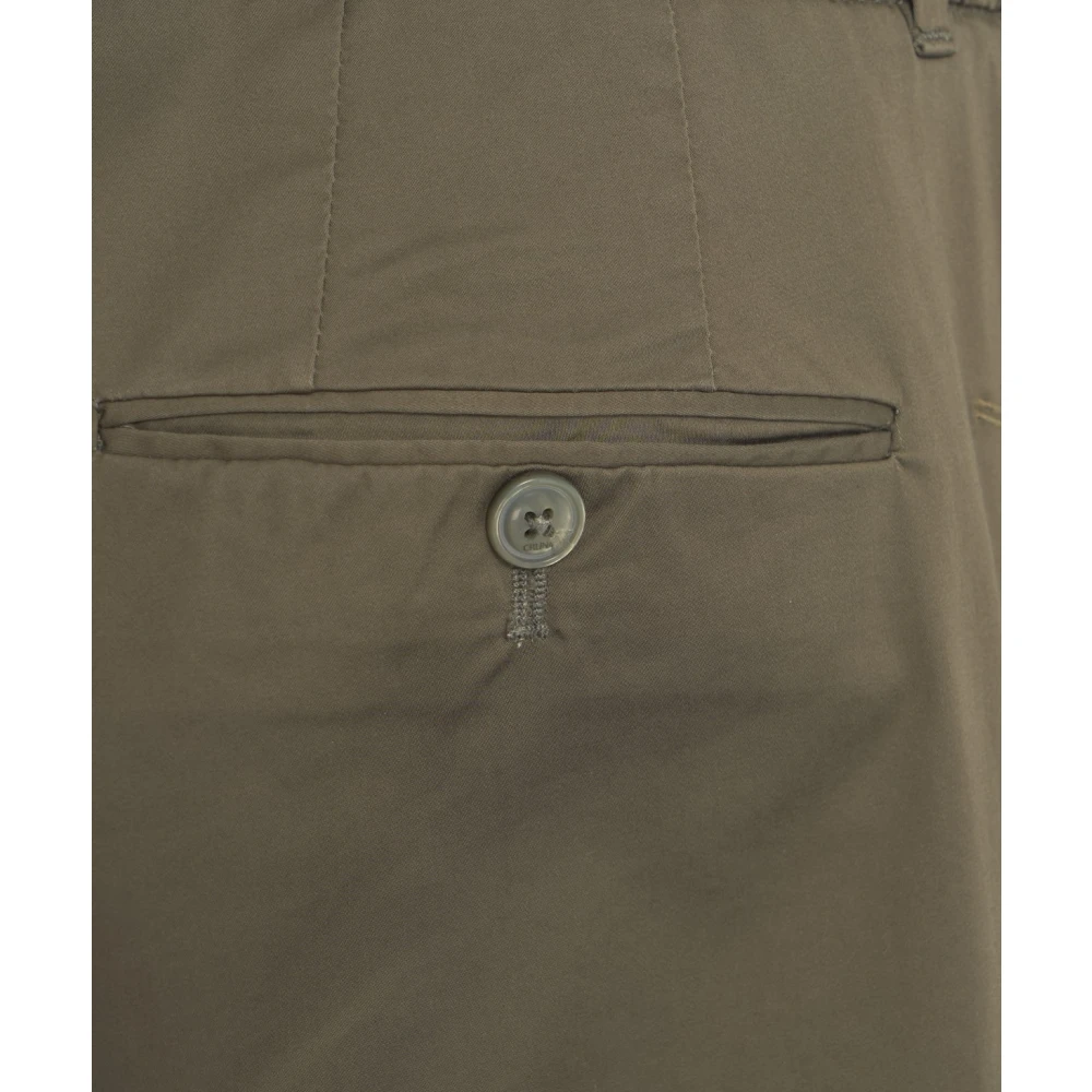 Cruna Groene Tapered Fit Broek Mitte Green Heren