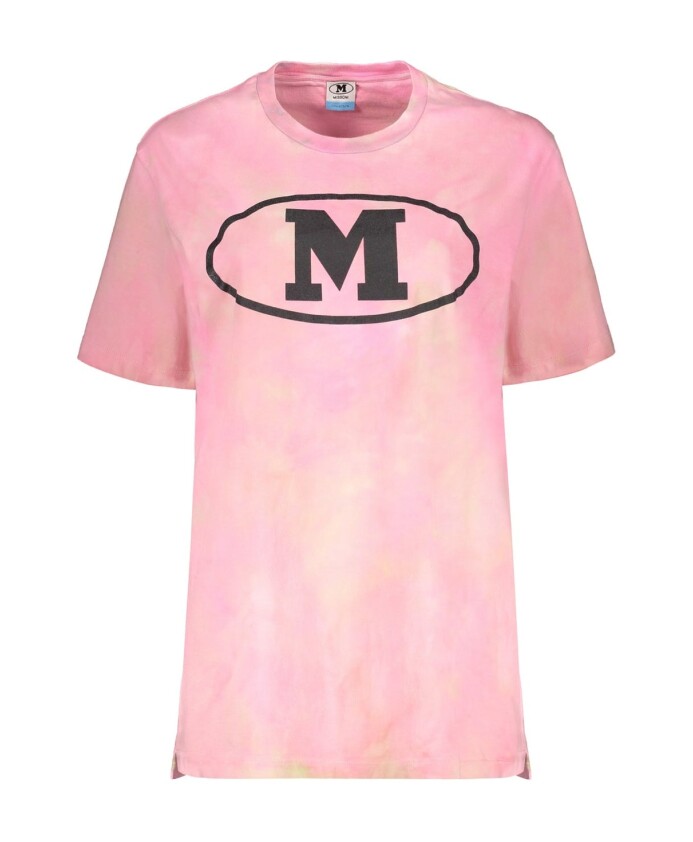 t-shirt-en-coton-rose-avec-col-rond