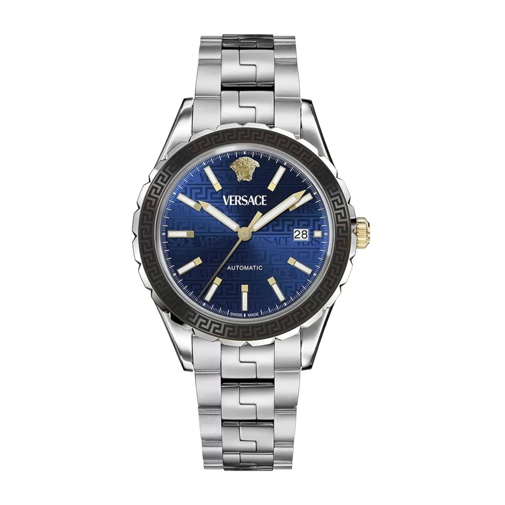 Versace , Watches, Male, Gray, One Size, Automatic Wristwatch