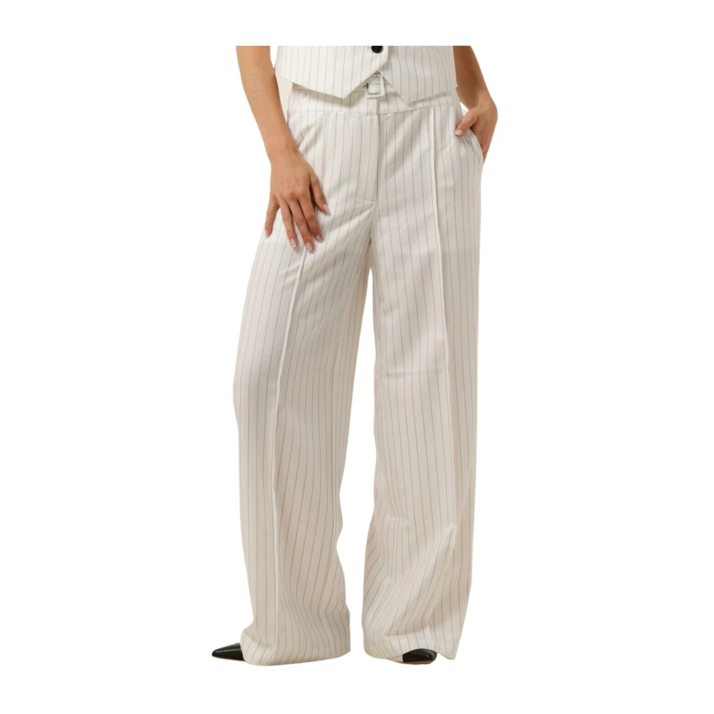 Co'Couture Pima Lange Broek Wit White Dames