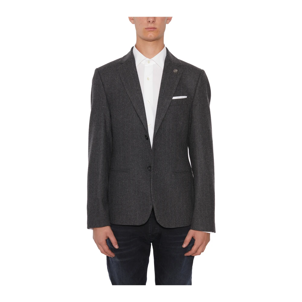 Daniele Alessandrini Suit Vests Gray Heren