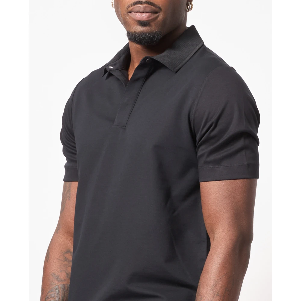 Hugo Boss Klassiek Zwart Poloshirt Black Heren