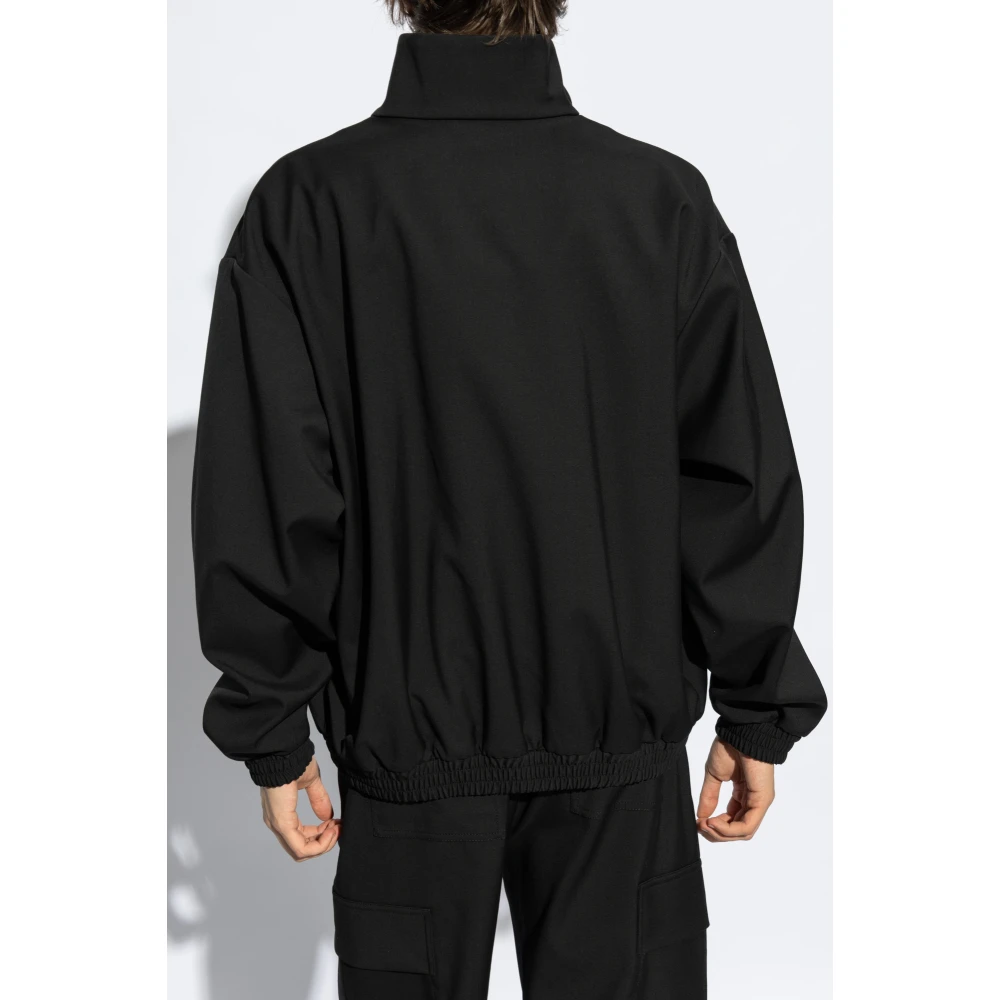 Dolce & Gabbana Wollen jas Black Heren