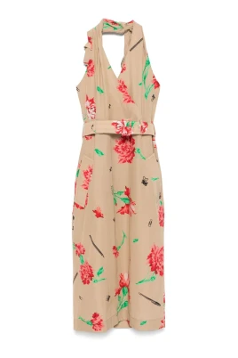 Halter Midi Dress