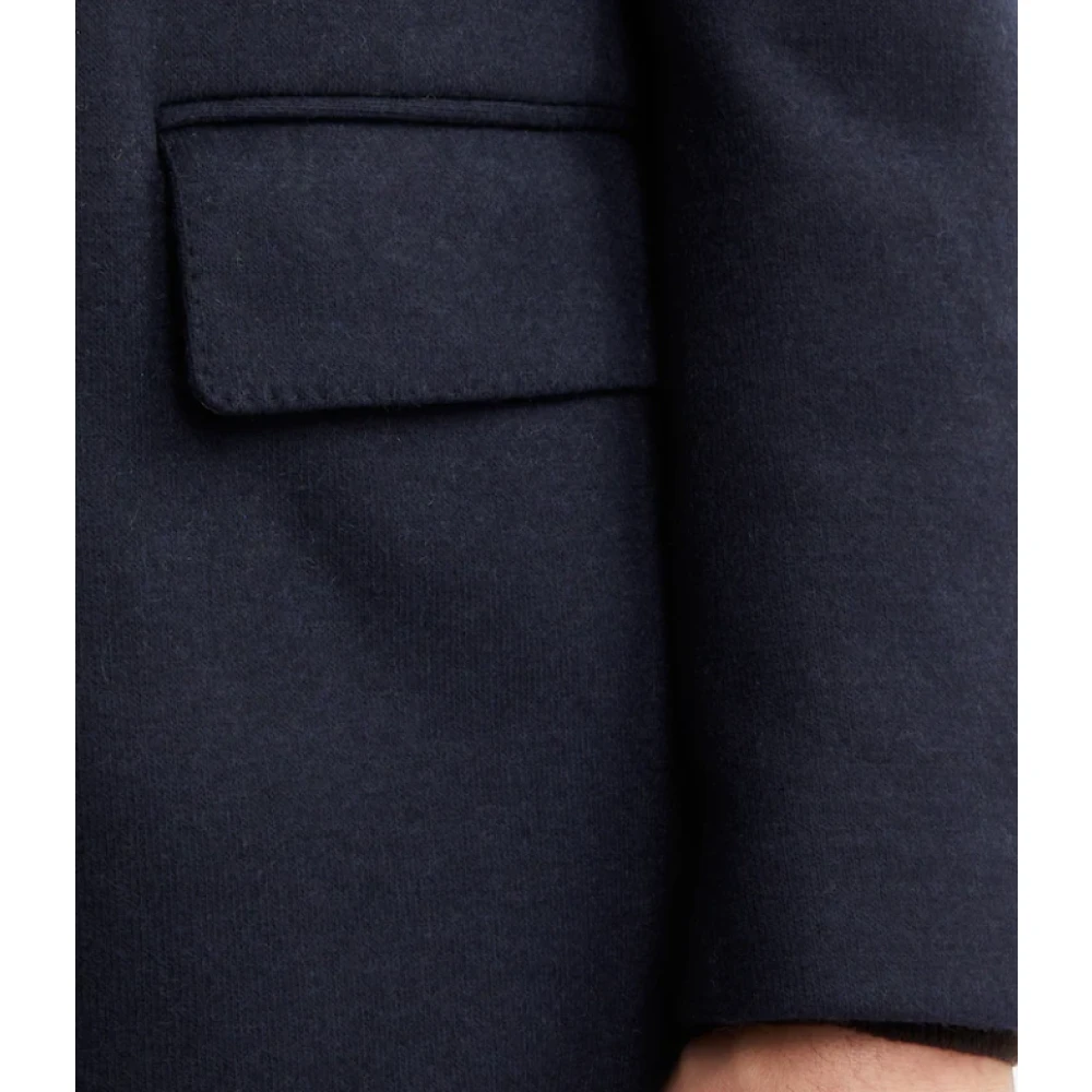 Fay Blauwe Duty Coat Blue Heren