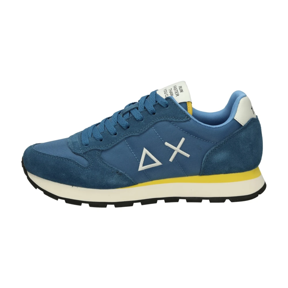 Sun68 Tom Solid Low-top Sneakers Heren Schoenen Blauw