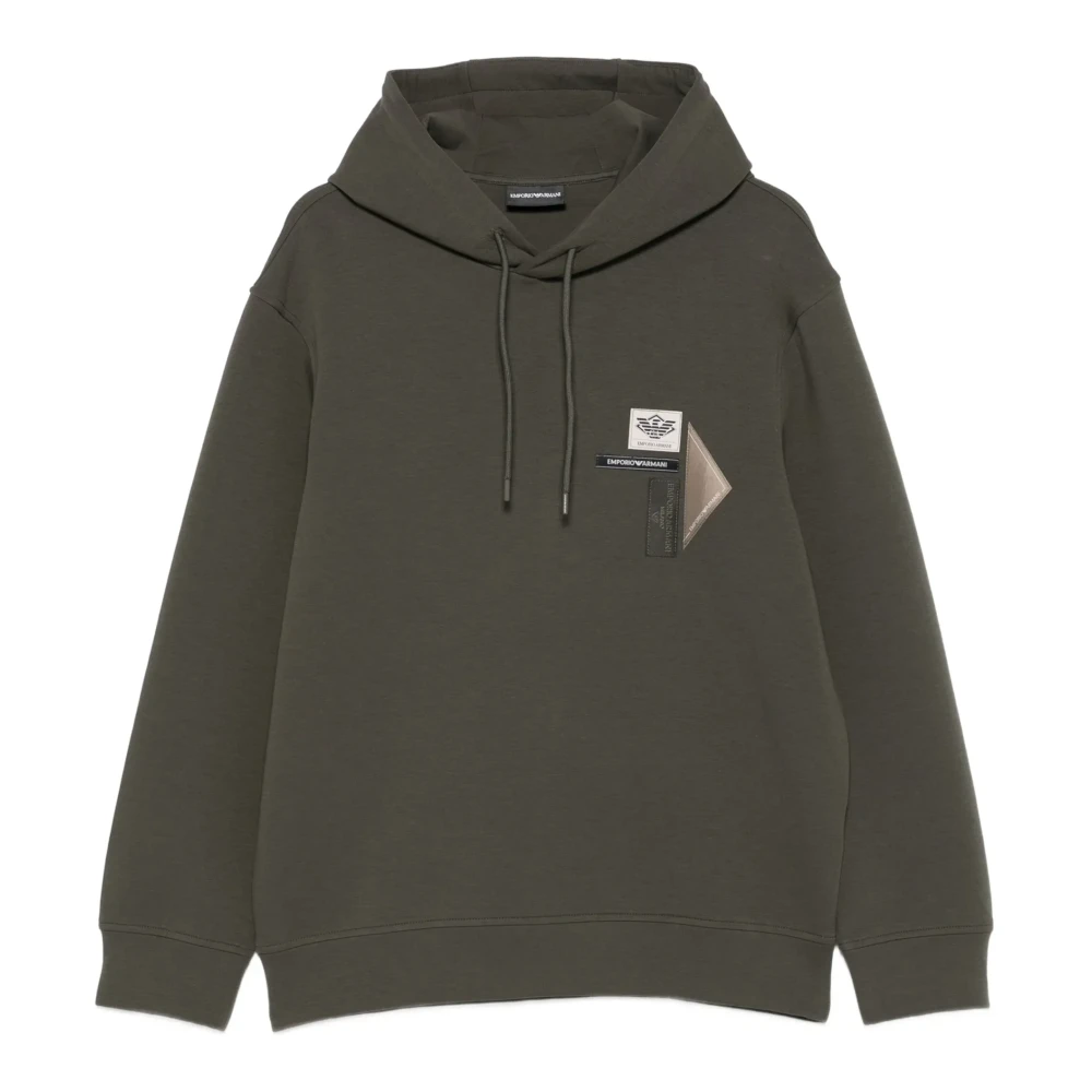 Emporio Armani Herren Grün Sweatshirts & Hoodies, Mgröße: