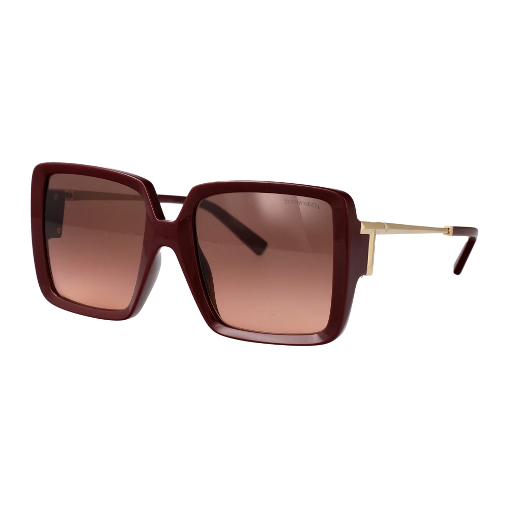 Tiffany & Co. Women's Red Sunglasses, 55 Mm, Sunglasses