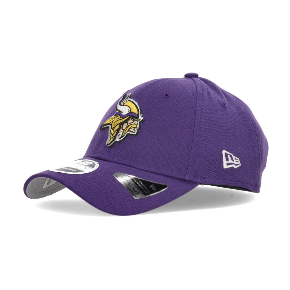 New era Gebogen Klep Hoed NFL Draft Vikings Purple Heren