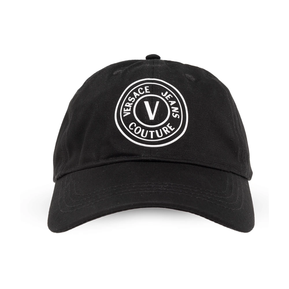 Versace Jeans Couture Verstelbare Baseball Pet Cap Black Heren