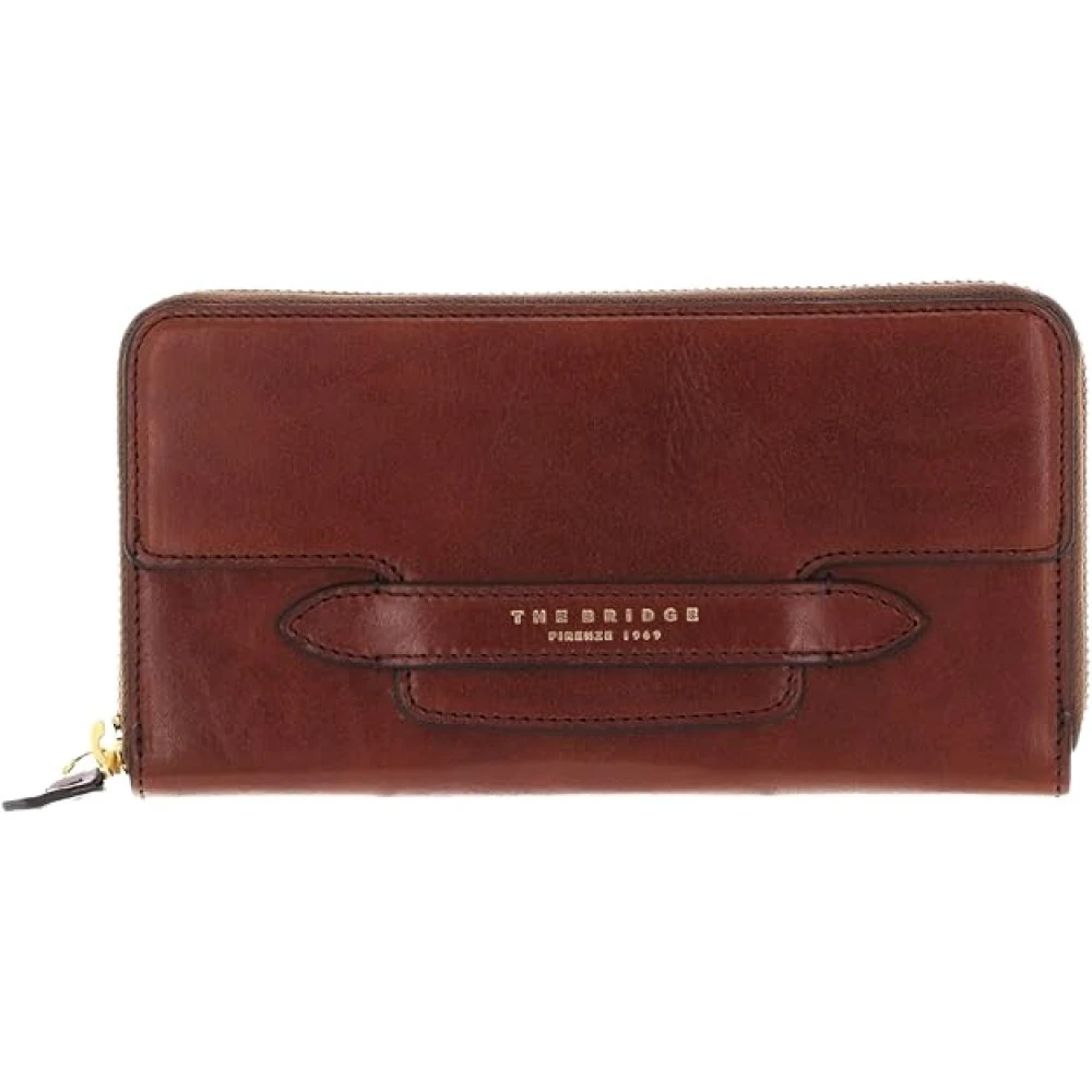 The Bridge Donna Marrone Lucrezia Zip Around Wallet