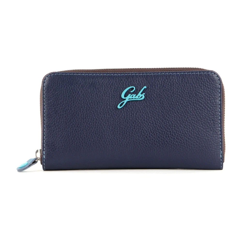 Gabs Women's Blue Gmoney17 Zip Around Wallet - Wallets & Cardholders - One Size - Accessories
