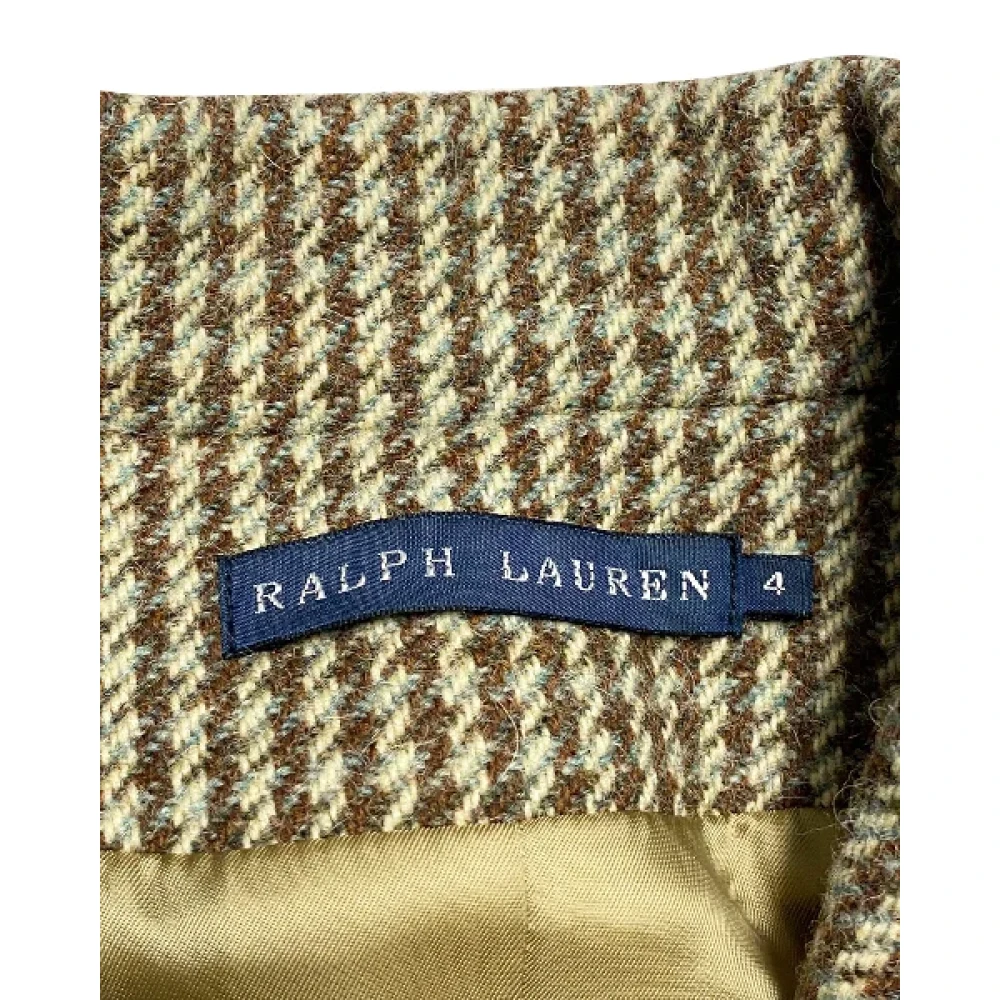 Ralph Lauren Pre-owned Wool outerwear Multicolor Dames
