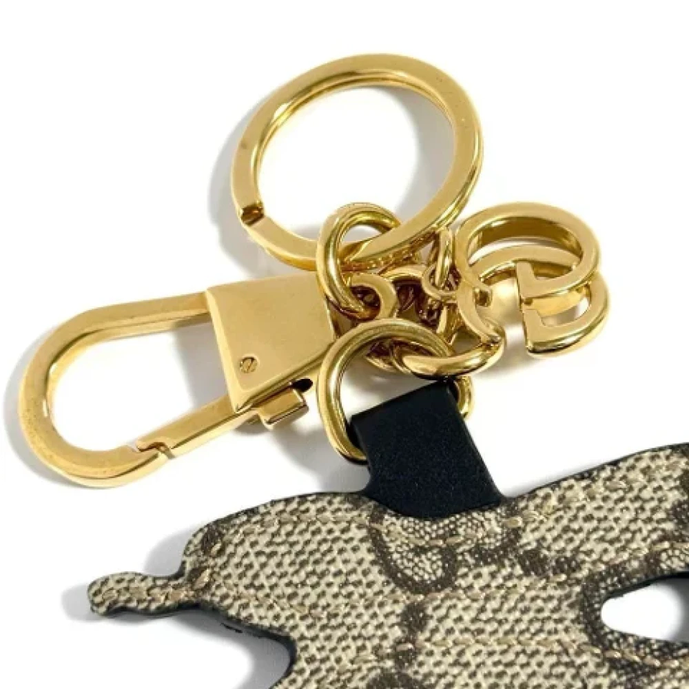 Gucci Vintage Pre-owned Metal key-holders Red Dames