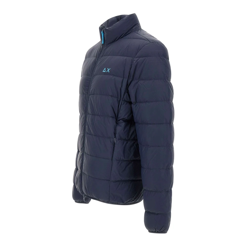 Sun68 Heren Donsjas Blauw Waterdicht Winddicht Blue Heren
